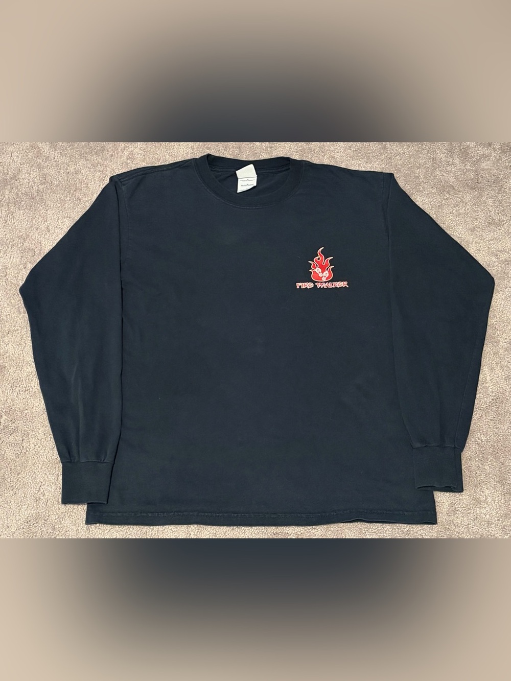 Gildan Heavyweight Fire Walker Fire State Park Nevada Men’s Long Sleeve T Shirt